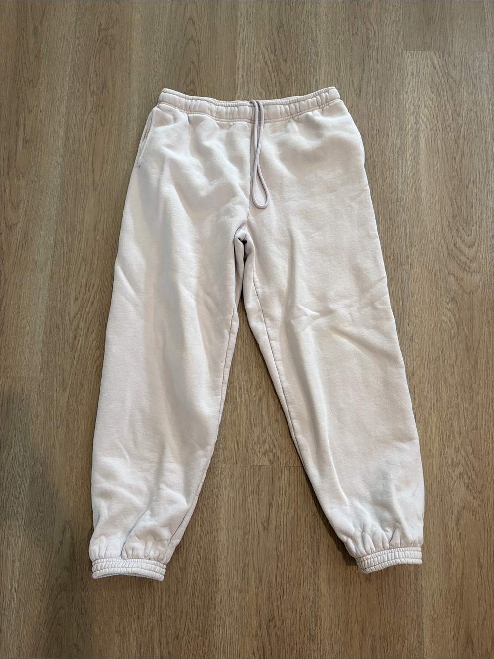 TNA cozy lavender sweatpants